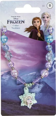 Zdjęcie produktu dla Biżuteryjny naszyjnik dla dzieci Disney Frozen - Czarujący naszyjnik i biżuteria dziecięca