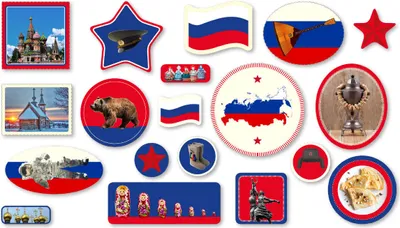 Produktbild von 57 Russland Streudeko Motive