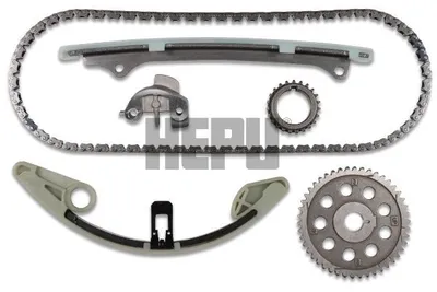 Produktbild von HEPU 21-0409 Steuerkettensatz Steuerkette für HONDA Jazz II Schrägheck (GD, GE3, GE2) CIVIC VIII Stufenheck (FD, FA) Civic VII Limousine (ES, ET)
