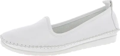 Produktbild von Andrea Conti 0027449 Damen Slipper Ballerinas Mokassins, Größe:39 EU, Farbe:Weiß