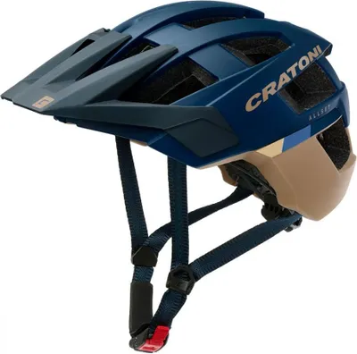 Image de CRATONI MTB - Casque vélo AllSet bleu foncé/sable mat