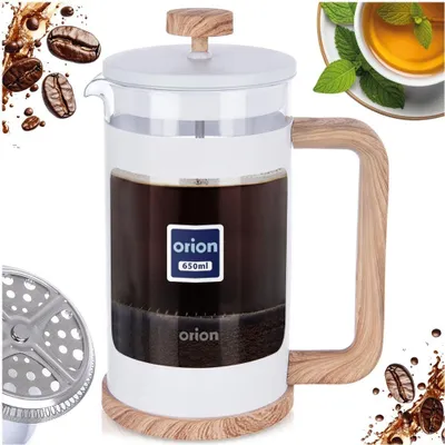 Produktbild von Kaffee- und Tee-Kolbenkocher Glas WHITELINE 650 ml