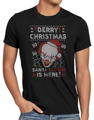 Produktbild von style3 Derry Christmas Herren T-Shirt