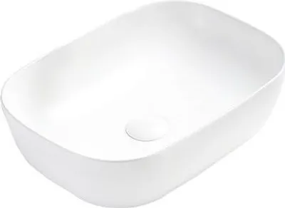 Produktbild von Mexen Rita Aufsatzwaschbecken 45 x 32 cm, weiß matt - 21084501