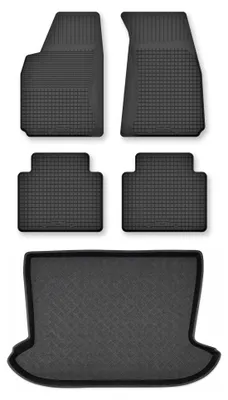 Immagine prodotto di Tappetini a vasca + bagagliaio per Fiat Brava 1995-2001 hatchback 5 pezzi