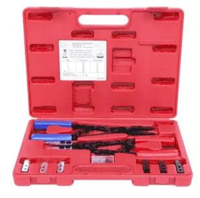 Zdjęcie produktu dla KS TOOLS Zestaw szczypiec blokujących z grzechotką, 20 części ( 500.1350 )