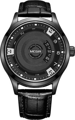 Obrázek produktu pro Hodinky MEGIR SE-14607 - Černé pánské hodinky KP14607