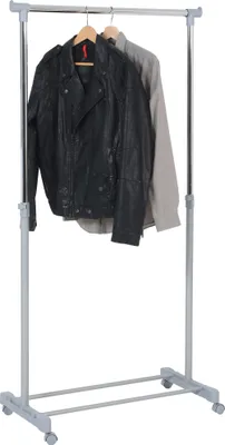 Produktbild von Axentia Kleiderständer auf Rollen mit höhenverstellbarer Kleiderstange Metall [bis 165 cm]