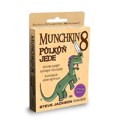 Zdjęcie produktu dla Munchkin CZ 8 - Pół konia. Will Travel - wersja CZ