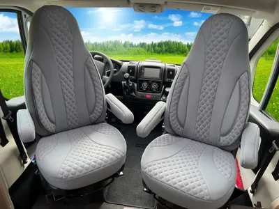 Produktbild von Schonbezüge für Wohnmobil 2er Set in Grau WPL409