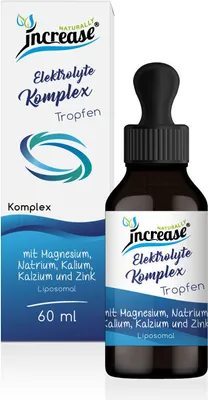 Produktbild von Liposomale Elektrolyte Tropfen hochdosiert - (75.000mg Elektrolyt pro Packung) 2500mg Elektrol pro Tagesdosis.