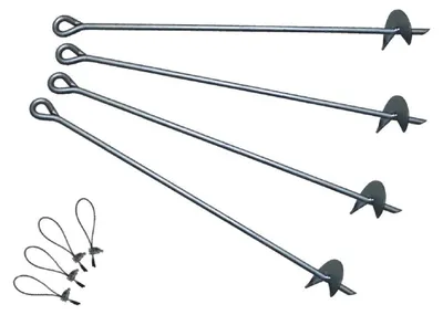 Produktbild von Sturmanker Bodenanker Erdanker Set 12tlg.