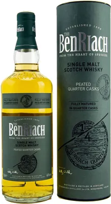 Produktbild von BenRiach Peated Quarter Casks - Single Malt Scotch Whisky