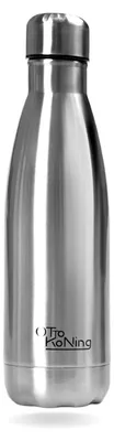 Immagine prodotto di Borraccia termica bottiglia borraccia - 500 ml - Acciaio inox - Doppia parete - A prova di perdite