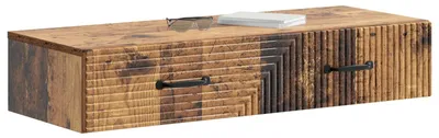 Obrázok produktu pre vidaXL Príkonžový odkladací stolík, 87,5 x 34,5 x 17 cm, drevotrieska