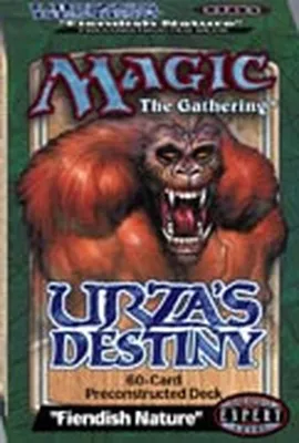 Produktbild von Magic: The Gathering Urzas Destiny: Fiendish Nature Theme Deck
