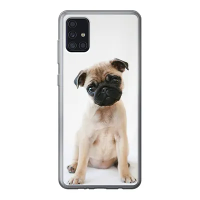 Produktbild von MuchoWow® Handyhülle Schutzhülle Hülle für Samsung Galaxy A52 5G Hund - Haustiere - Porträt Silikon Softcase Handy Hülle - Umschlag
