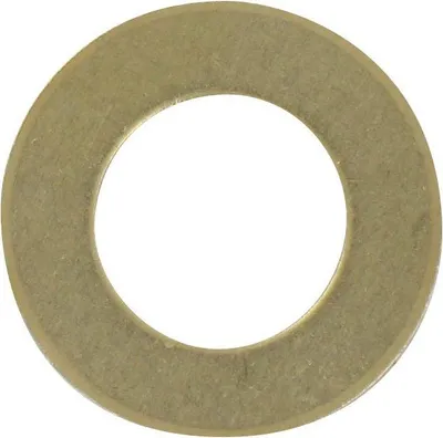 Image de Anneau en laiton pour charnière de porte 17 x 27 x 1,5 mm – 8 pièces