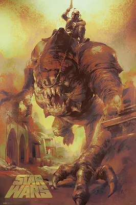 Produktbild von Poster Star Wars Rancor Ride 61x91.5cm