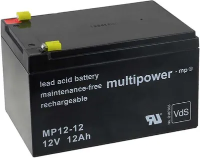 Produktbild von Powery Bleiakku (multipower) MP12-12 Vds