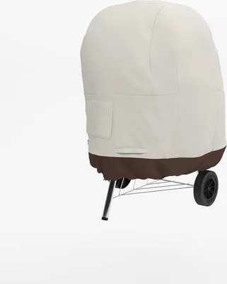 Produktbild von Kogelgrillbeschermhoes, wit, universaal, buiten
