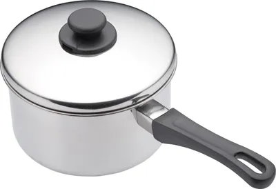 Obrázek produktu pro Extra hluboká pánev s rukojetí z nerezové oceli o průměru 12 cm