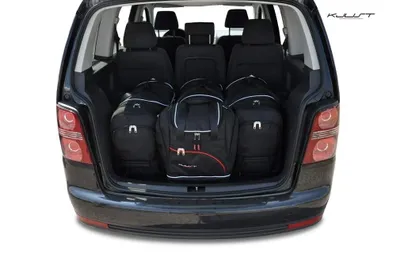 Produktbild von Vw Touran 2003-2015 Kofferraumtaschen Set 4 Stk
