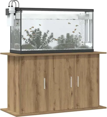Image de vidaXL Support pour aquarium Artisan Oak 101x41x58 cm Bois composite