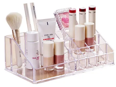 Immagine prodotto di Solidchoice - Organizzatore cosmetico trasparente con 16 scomparti