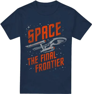 Productafbeelding van Star Trek - "Ruimtereizen" T-shirt voor heren, model TV13642 (3XL), marineblauw