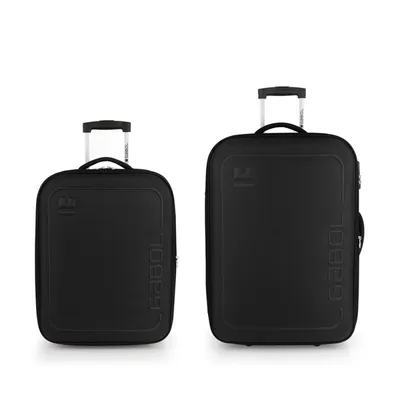 Produktbild von Trolley -Set - 2-teilig - 61+52cm, Dehnfalte, 2 Rollen, 3 Farben