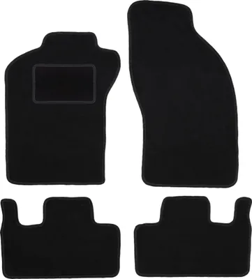 Produktbild von Schwarze Veloursmatten für: Fiat Coupe Coupé (1993-2000)