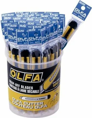 Image de Olfa-SPC-1/40-Pack de 40 cutters de base avec lame de 9 mm