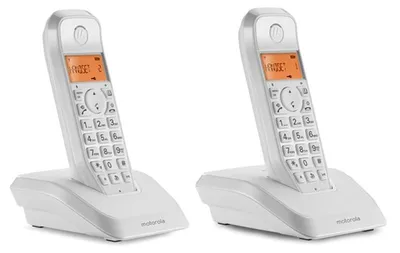 Imagen del producto de MOTOROLA S1202 Telefono DECT DUO Blanco