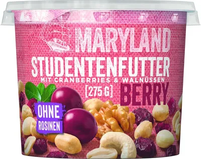 Productafbeelding van MARYLAND Studentenfutter Bessen, 92001, 275g