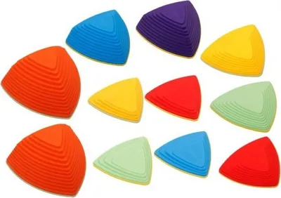 Produktbild von Sinnespfad Flusssteine Triangle 11 Stück