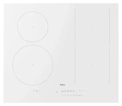 Produktbild von Amica PIDH6141PHTSUN 3.0, Weiß, Integriert, 59.2 cm, Zonenloses Induktionskochfeld, 4 Zone(n), 4 Zone(n)