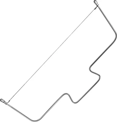 Produktbild von Zenker Tortenbodenschneider 34 cm PATISSERIE, höhenverstellbare Schneidehilfe, Tortenbodenteiler aus Edelstahl (Farbe: Silber)
