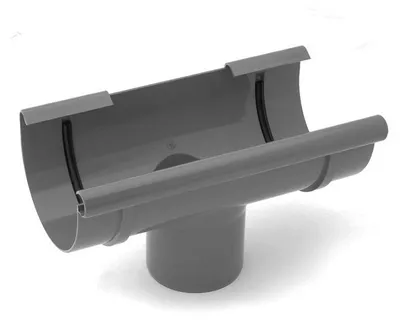 Produktbild von LEJ Abflussrohr 100/63 mm, Graphit, Marke Bryza - Typ C 61-104