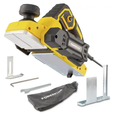 Hobelmaschine 900W, 16000 min-1, Hobeltiefe 0-3 mm, Falztiefe 10 mm