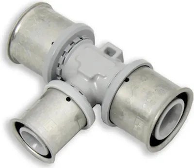 Produktbild von ROTH WERKE Roth T-Stück, im Abgang reduziert, 40x25x40 mm, PPSU, 1 Stk.