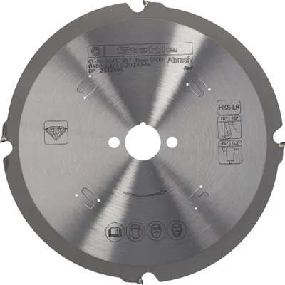 Produktbild von Stehle DP HKS-LR Diamant-Handkreissägeblatt 160x2,2x20mm Z=4 F