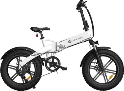 Obrázok produktu pre Elektrický bicykel ADO Beast 20F - Výkon 250W Batéria 36V14.5Ah Dojazd 120KM Hydraulická kotúčová brzda - Biela
