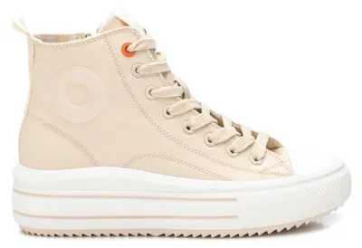 Image de REFRESH - Baskets basses pour femmes, couleur beige - Chaussures confortables et polyvalentes