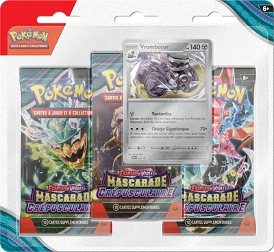 Obrázok produktu pre Asmodee Pokémon EV06: Pack 3 Boosters, Pokémon, Viacfarebný, 6 rok / roky