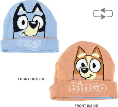 Productafbeelding van Kindermuts Bluey, blauw, omkeerbaar