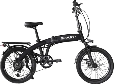 Immagine prodotto di Sharp BK-BM04-EB bicicletta elettrica Nero Alluminio 23 kg