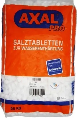 Produktbild von 25kg Salztabletten für Wasserenthärtung AXAL