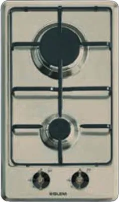 Immagine prodotto di Glem Gas GT32SA piano cottura Sabbia Da incasso 30 cm 2 Fornelli