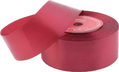 Zdjęcie produktu dla Wstążka satynowa 38 mm/32 m - bordowa